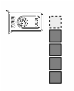 Diagrama mostrando um processador de computador sendo usado para minerar um bloco na blockchain.