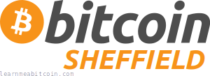 Logotipo do Bitcoin Sheffield.